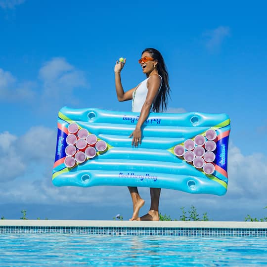 PoolCandy 5ft. Inflatable Pool Party Pong Game